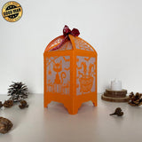 Halloween 1 - Paper Cut Lantern File - Cricut File - 10,5x20,6cm - LightBoxGoodMan - LightboxGoodman