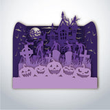 Halloween 1 - Paper Cut Mini-Showcase File - Cricut File - 10x12cm - LightBoxGoodMan - LightboxGoodman