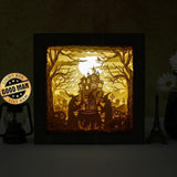 Halloween 11 - Paper Cutting Light Box - LightBoxGoodman - LightboxGoodman