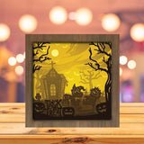 Halloween 12 - Paper Cutting Light Box - LightBoxGoodman - LightboxGoodman