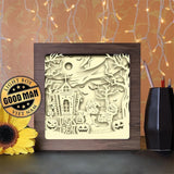 Halloween 12 - Paper Cutting Light Box - LightBoxGoodman - LightboxGoodman