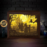 Halloween 13 – Paper Cut Light Box File - Cricut File - 20x26cm - LightBoxGoodMan - LightboxGoodman