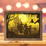 Halloween 13 - Paper Cutting Light Box - LightBoxGoodman - LightboxGoodman