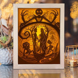 Halloween 15 – Paper Cut Light Box File - Cricut File - 20x26cm - LightBoxGoodMan - LightboxGoodman