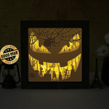 Halloween 19 – Paper Cut Light Box File - Cricut File - 20x20cm - LightBoxGoodMan - LightboxGoodman