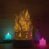 Halloween 2 - 3D Dome Lantern File - Cricut File - LightBoxGoodMan - LightboxGoodman