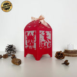 Halloween 2 - Paper Cut Lantern File - Cricut File - 10,5x20,6cm - LightBoxGoodMan - LightboxGoodman