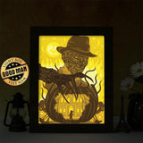 Halloween 22 - Paper Cut Light Box File - Cricut File - 20x26cm - LightBoxGoodMan - LightboxGoodman