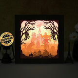 Halloween 24 – Paper Cut Light Box File - Cricut File - 20x20cm - LightBoxGoodMan - LightboxGoodman