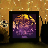 Halloween 25 - Paper Cutting Light Box - LightBoxGoodman - LightboxGoodman