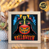 Halloween 26 – Paper Cut Light Box File - Cricut File - 20x20cm - LightBoxGoodMan - LightboxGoodman