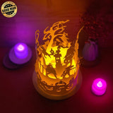 Halloween 3 - 3D Dome Lantern File - Cricut File - LightBoxGoodMan - LightboxGoodman