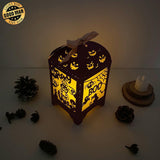 Halloween 3 - Paper Cut Lantern File - Cricut File - 10,5x20,6cm - LightBoxGoodMan - LightboxGoodman