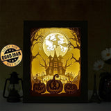 Halloween 3 – Paper Cut Light Box File - Cricut File - 20x26cm - LightBoxGoodMan - LightboxGoodman