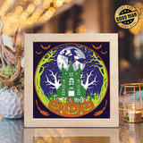 Halloween 30 – Paper Cut Light Box File - Cricut File - 20x20cm - LightBoxGoodMan - LightboxGoodman