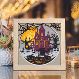 Halloween 31 – Paper Cut Light Box File - Cricut File - 20x20cm - LightBoxGoodMan - LightboxGoodman