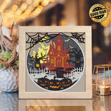 Halloween 31 – Paper Cut Light Box File - Cricut File - 20x20cm - LightBoxGoodMan - LightboxGoodman