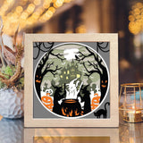 Halloween 33 – Paper Cut Light Box File - Cricut File - 20x20cm - LightBoxGoodMan - LightboxGoodman