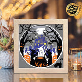 Halloween 33 – Paper Cut Light Box File - Cricut File - 20x20cm - LightBoxGoodMan - LightboxGoodman