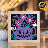 Halloween 36 – Paper Cut Light Box File - Cricut File - 20x20cm - LightBoxGoodMan - LightboxGoodman