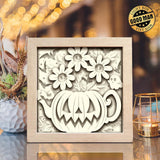 Halloween 36 – Paper Cut Light Box File - Cricut File - 20x20cm - LightBoxGoodMan - LightboxGoodman