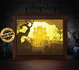 Halloween 5 – Paper Cut Light Box File - Cricut File - 20x26cm - LightBoxGoodMan - LightboxGoodman