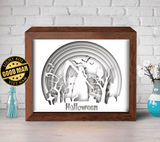 Halloween 6 – Paper Cut Light Box File - Cricut File - 20x26cm - LightBoxGoodMan - LightboxGoodman