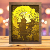 Halloween 7 - Paper Cutting Light Box - LightBoxGoodman - LightboxGoodman