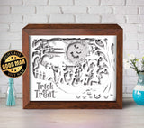 Halloween 8 – Paper Cut Light Box File - Cricut File - 20x26cm - LightBoxGoodMan - LightboxGoodman