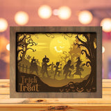 Halloween 8 - Paper Cutting Light Box - LightBoxGoodman - LightboxGoodman