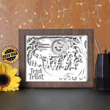 Halloween 8 - Paper Cutting Light Box - LightBoxGoodman - LightboxGoodman