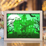 Halloween 9 – Paper Cut Light Box File - Cricut File - 20x26cm - LightBoxGoodMan - LightboxGoodman