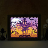 Halloween 9 – Paper Cut Light Box File - Cricut File - 20x26cm - LightBoxGoodMan - LightboxGoodman