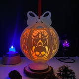 Halloween Bat - Globe Lantern File - Cricut File - LightBoxGoodMan - LightboxGoodman