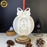 Halloween Bat - Globe Lantern File - Cricut File - LightBoxGoodMan - LightboxGoodman