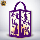 Halloween - Paper Cut Lantern File - Cricut File - 10x16cm - LightBoxGoodMan - LightboxGoodman