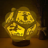 Halloween - Pentagon 3D Lantern File - Cricut File - LightBoxGoodMan