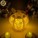 Halloween Pumpkin - Pumpkin Lantern File - Cricut File - LightBoxGoodMan - LightboxGoodman