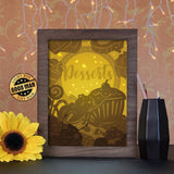 Hamster - Paper Cutting Light Box - LightBoxGoodman - LightboxGoodman