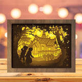 Hansel And Gretel 1 - Paper Cutting Light Box - LightBoxGoodman - LightboxGoodman