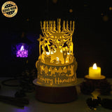 Hanukkah - 3D Dome Lantern File - Cricut File - LightBoxGoodMan - LightboxGoodman