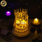 Hanukkah - 3D Dome Lantern File - Cricut File - LightBoxGoodMan - LightboxGoodman