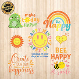 Happiness - Cricut File - Svg, Png, Dxf, Eps - LightBoxGoodMan - LightboxGoodman