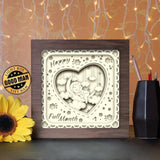 Happy Baby's Full Month - Paper Cutting Light Box - LightBoxGoodman - LightboxGoodman