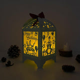 Happy Birthday - Paper Cut Lantern File - Cricut File - 10,5x20,6cm - LightBoxGoodMan - LightboxGoodman