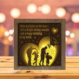 Happy Father Day 7 - Paper Cutting Light Box - LightBoxGoodman - LightboxGoodman