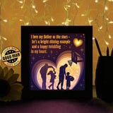 Happy Father Day 7 - Paper Cutting Light Box - LightBoxGoodman - LightboxGoodman