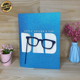 Happy Father Day Pop up Card - Cricut File - Svg, Png, Pdf, Dxf - LightBoxGoodMan - LightboxGoodman