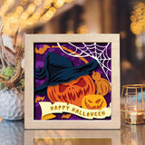 Happy Halloween – Paper Cut Light Box File - Cricut File - 20x20cm - LightBoxGoodMan - LightboxGoodman