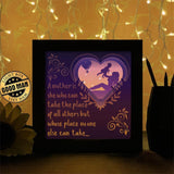 Happy Mother Day 1 Square - Paper Cutting Light Box - LightBoxGoodman - LightboxGoodman